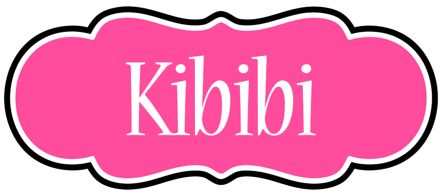 Kibibi invitation logo