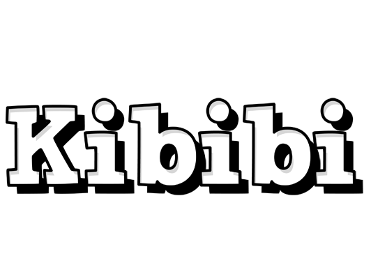Kibibi snowing logo