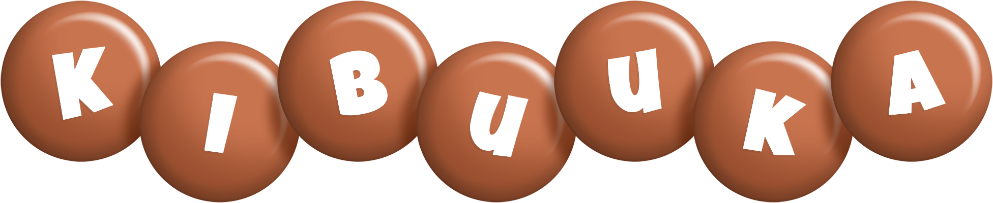 Kibuuka candy-brown logo