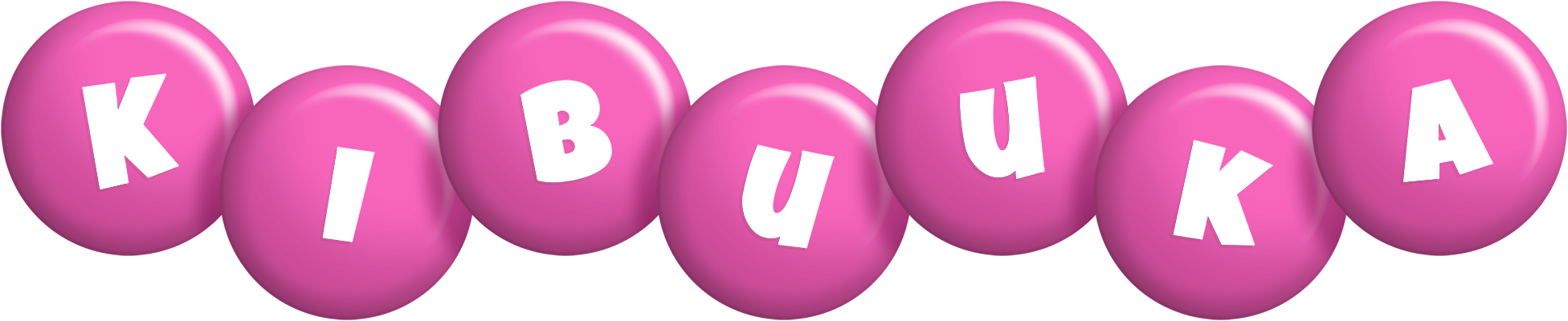 Kibuuka candy-pink logo