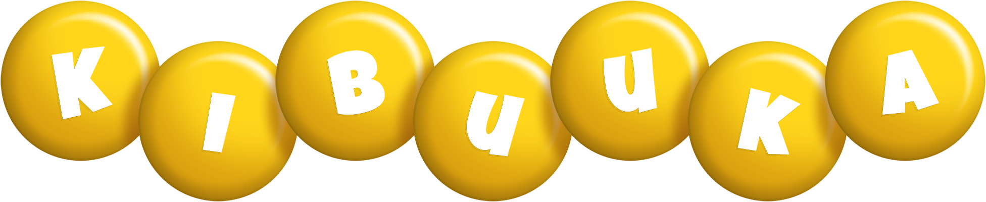Kibuuka candy-yellow logo