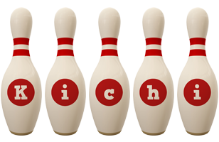 Kichi bowling-pin logo