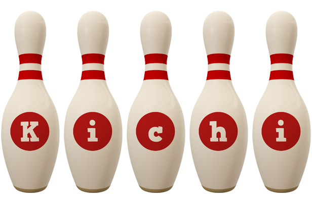 Kichi bowling-pin logo