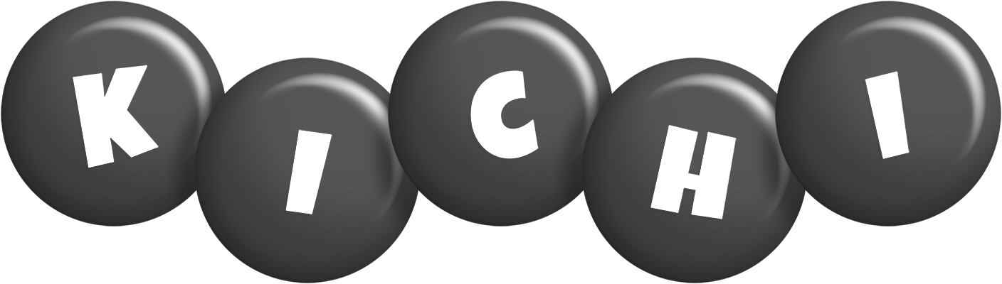 Kichi candy-black logo