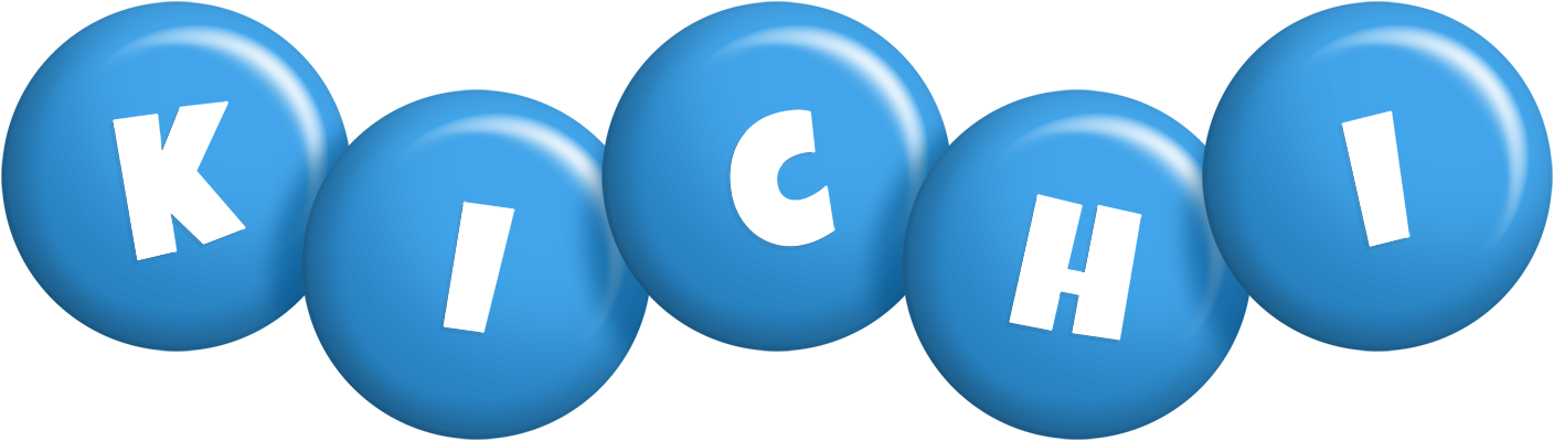 Kichi candy-blue logo