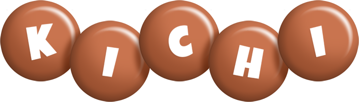 Kichi candy-brown logo