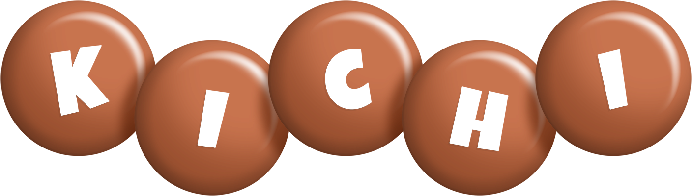 Kichi candy-brown logo