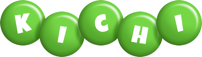 Kichi candy-green logo