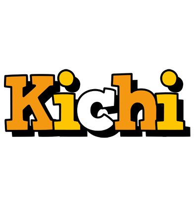 Kichi cartoon logo