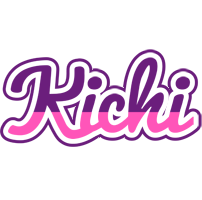 Kichi cheerful logo