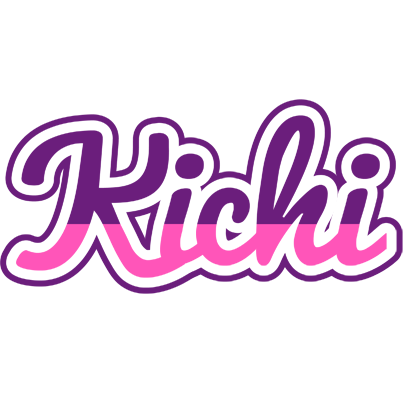 Kichi cheerful logo
