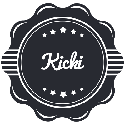 Kicki badge logo