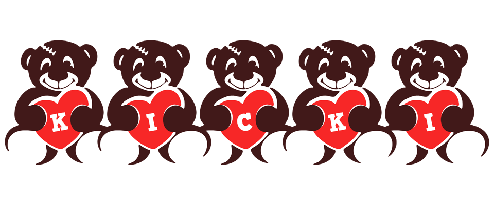 Kicki bear logo