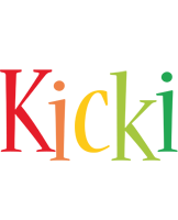 Kicki birthday logo