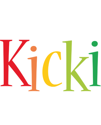 Kicki birthday logo