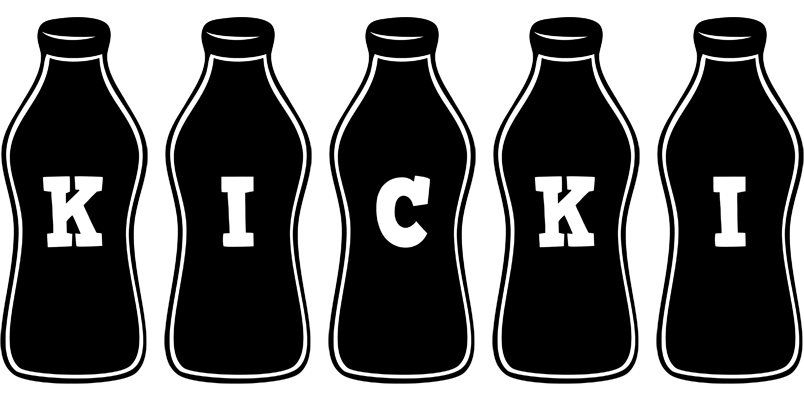 Kicki bottle logo