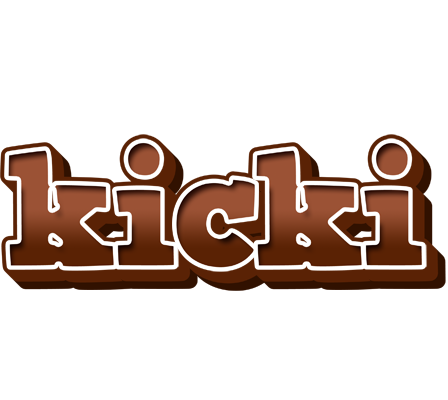 Kicki brownie logo