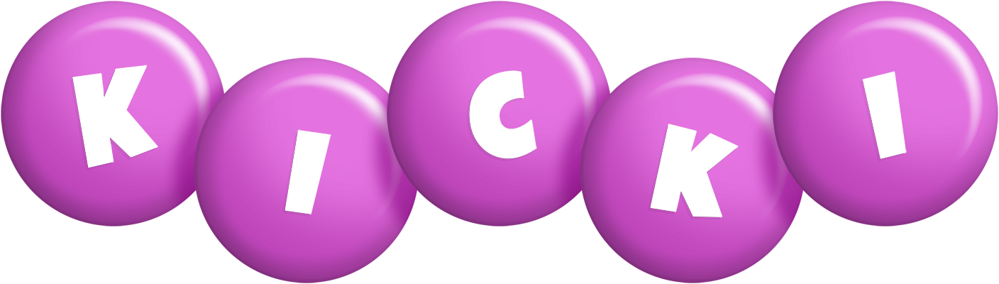 Kicki candy-purple logo