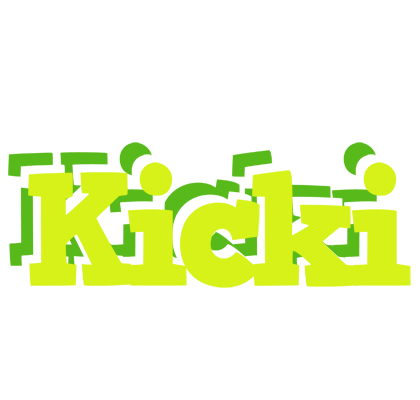 Kicki citrus logo