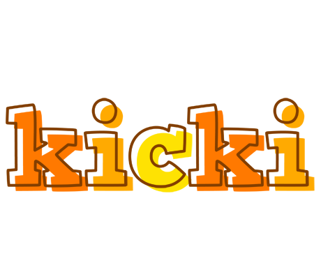 Kicki desert logo