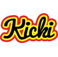 Kicki flaming logo