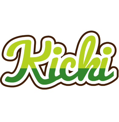 Kicki golfing logo