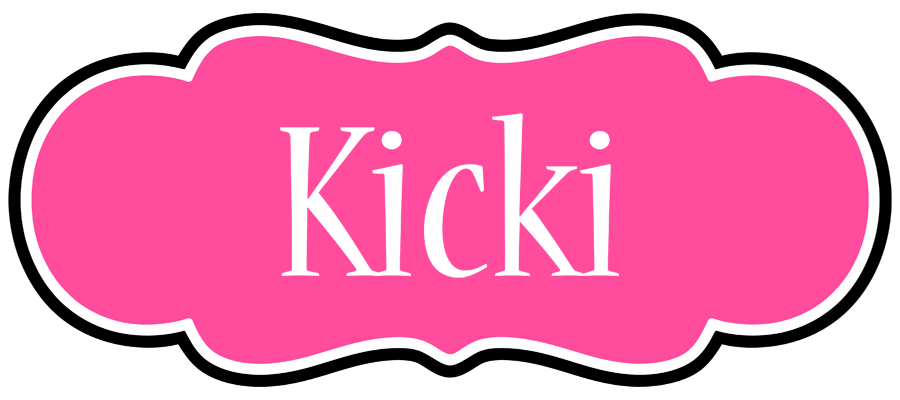 Kicki invitation logo