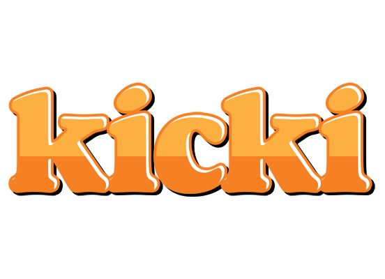 Kicki orange logo