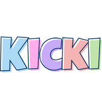 Kicki pastel logo