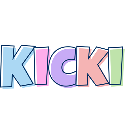 Kicki pastel logo