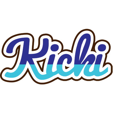 Kicki raining logo