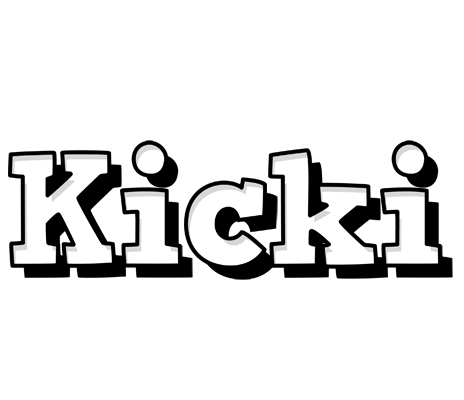 Kicki snowing logo