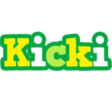 Kicki soccer logo