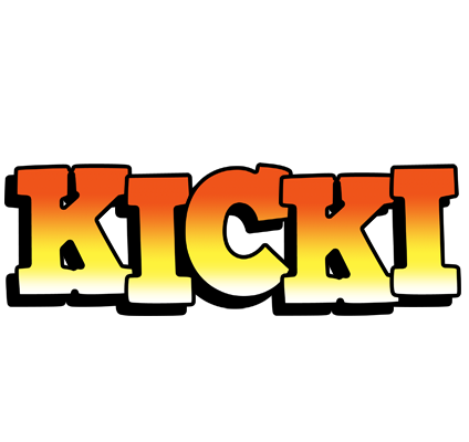 Kicki sunset logo