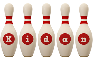 Kidan bowling-pin logo