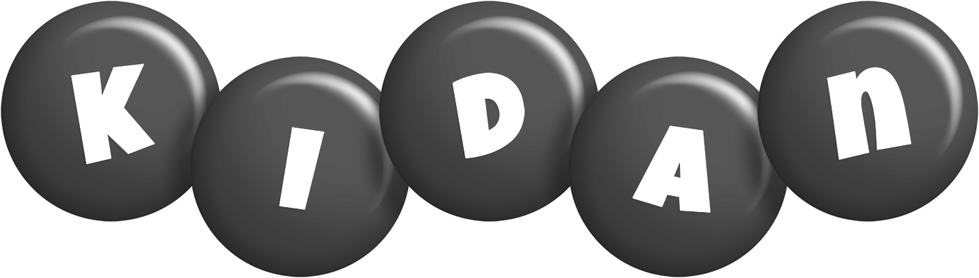 Kidan candy-black logo