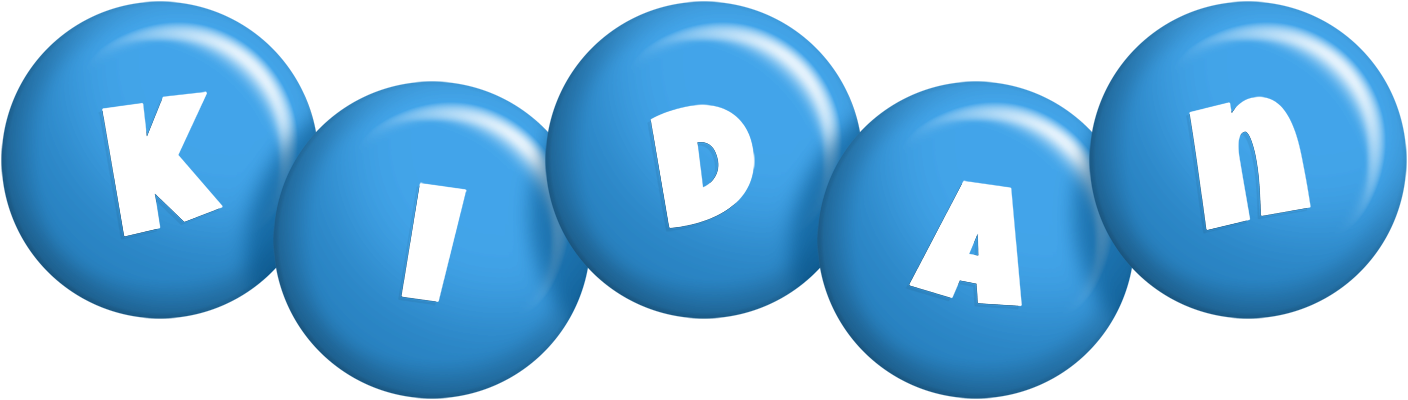 Kidan candy-blue logo