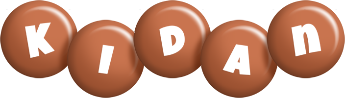 Kidan candy-brown logo