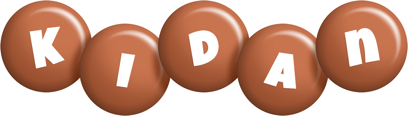 Kidan candy-brown logo
