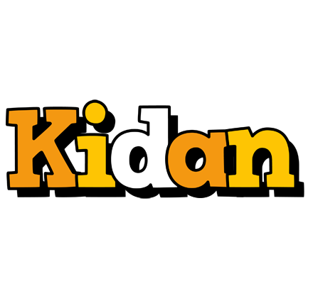Kidan cartoon logo