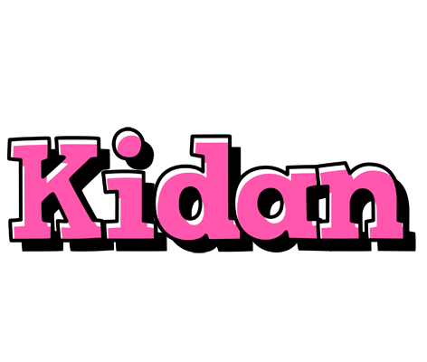 Kidan girlish logo