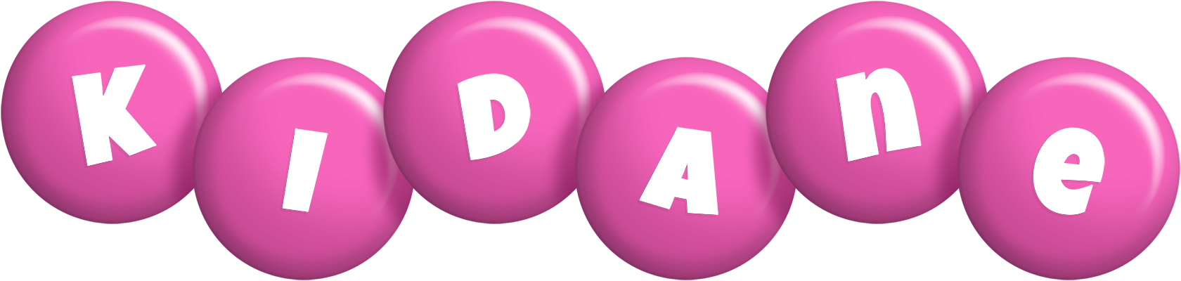 Kidane candy-pink logo