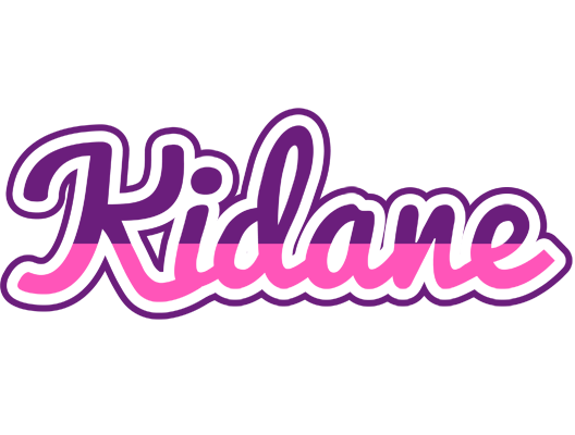 Kidane cheerful logo