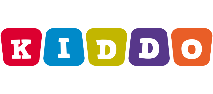 KIDDO logo effect. Colorful text effects in various flavors. Customize your own text here: https://www.textgiraffe.com/logos/kiddo/