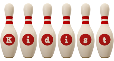 Kidist bowling-pin logo