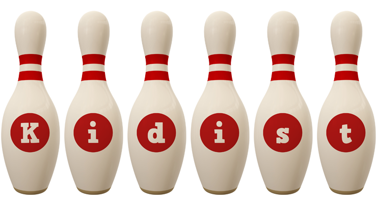 Kidist bowling-pin logo