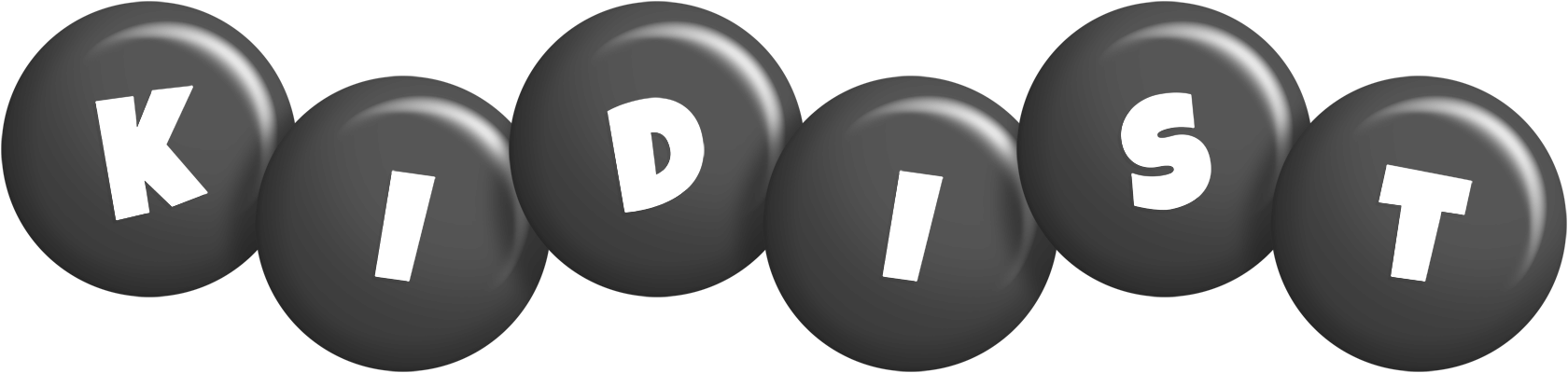 Kidist candy-black logo