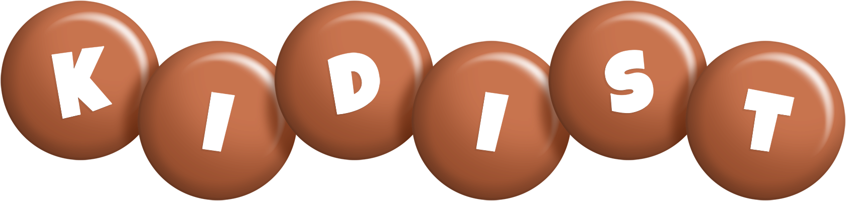 Kidist candy-brown logo
