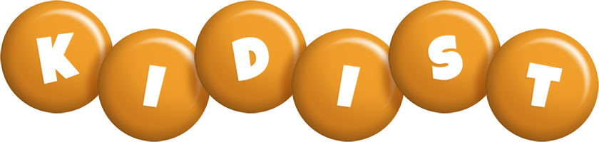 Kidist candy-orange logo