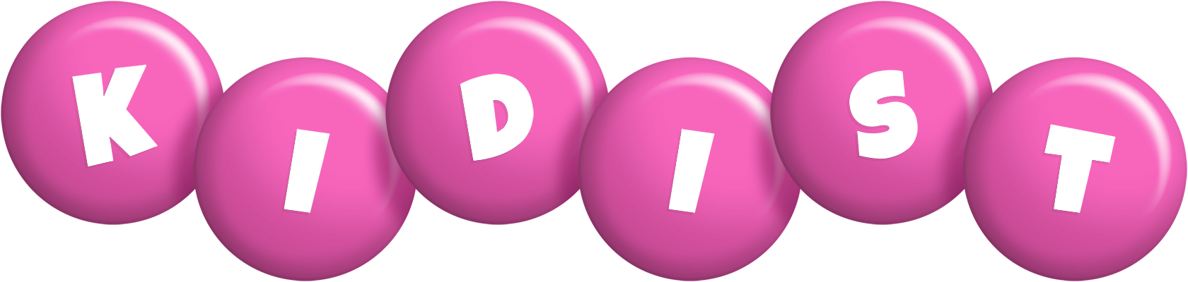 Kidist candy-pink logo